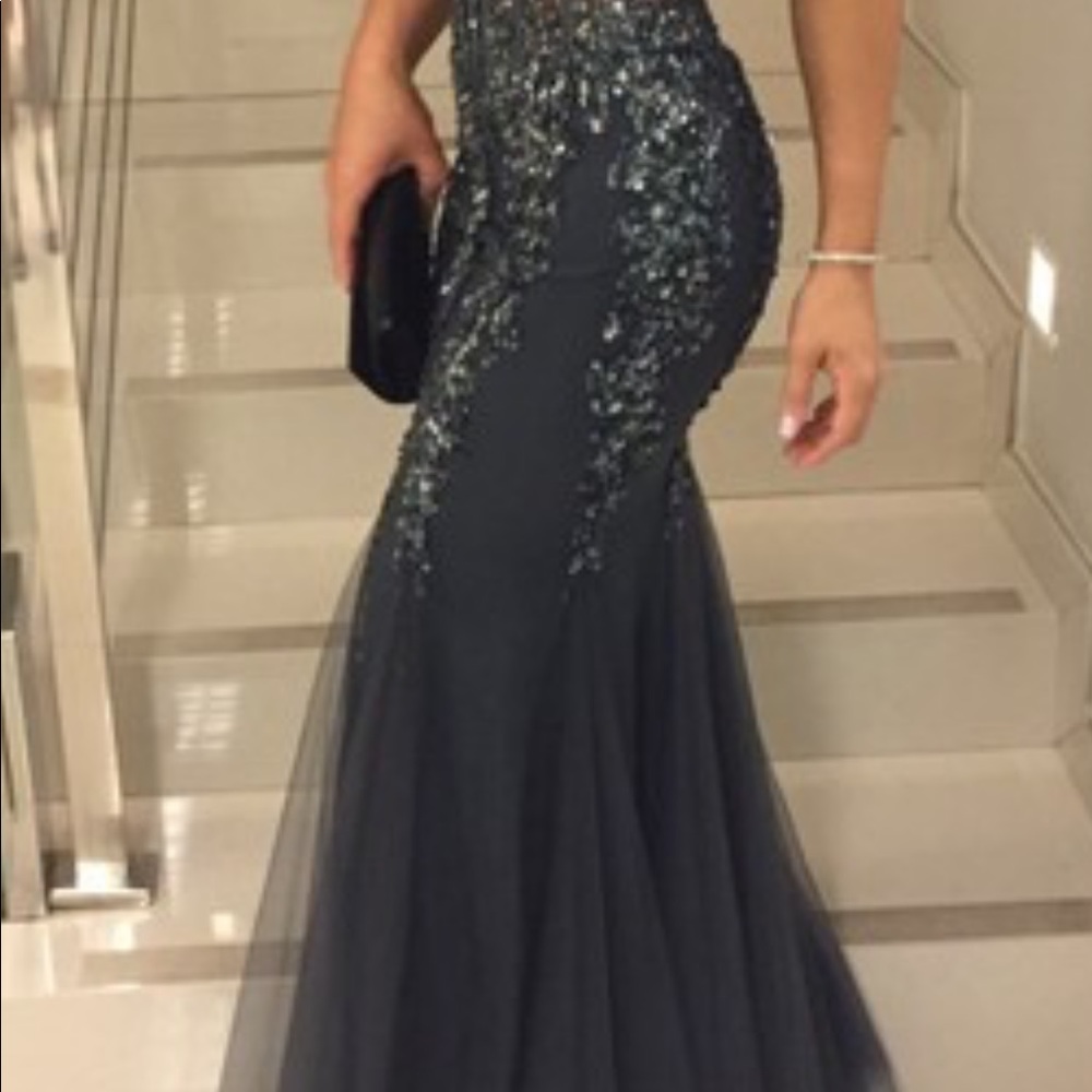 Strapless dress